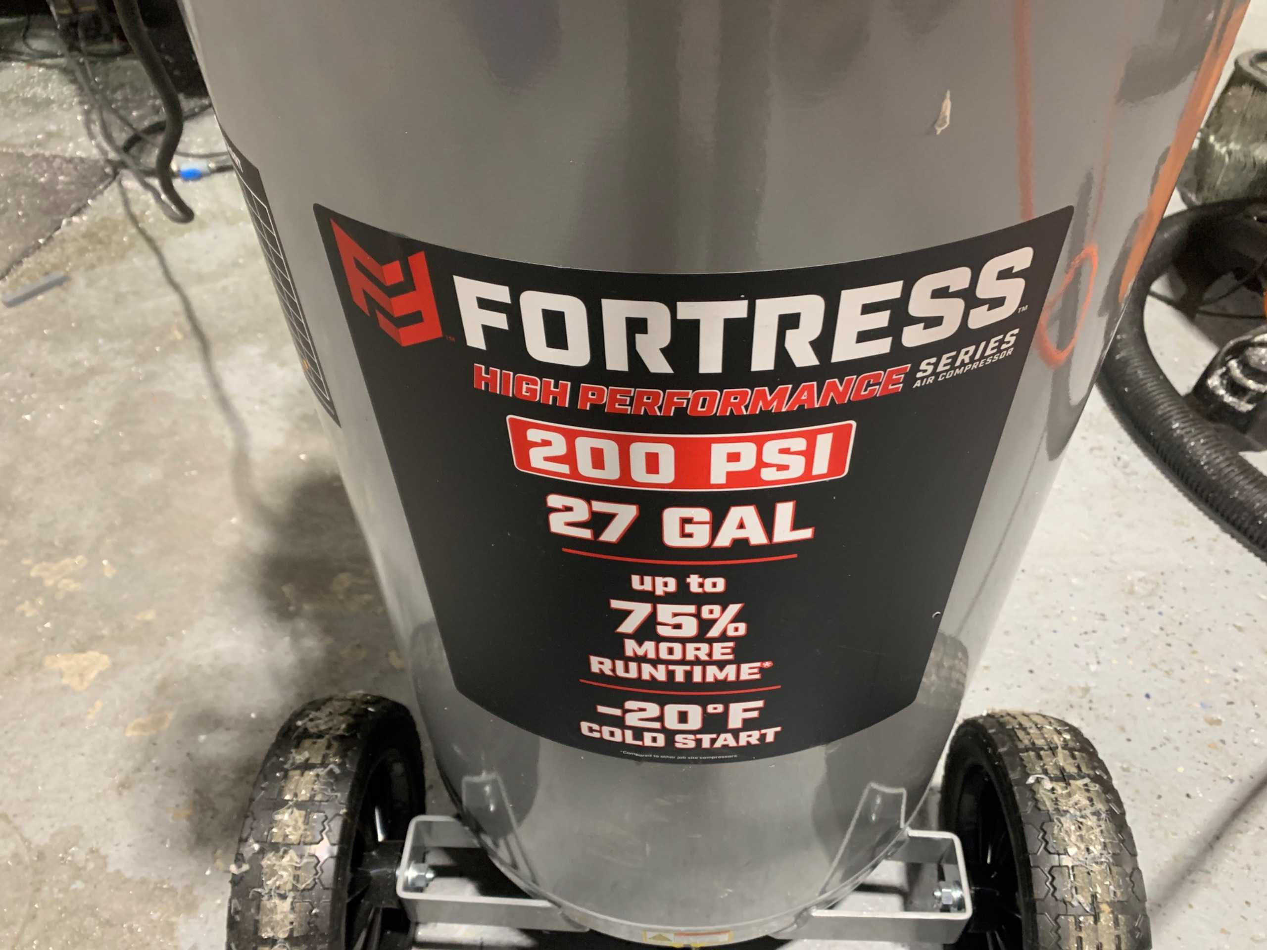 FORTRESS HIGH PERFORMANCE SERIES TOWABLE AIR COMPRESSOR - PORTABLE AIR COMPRESSORS