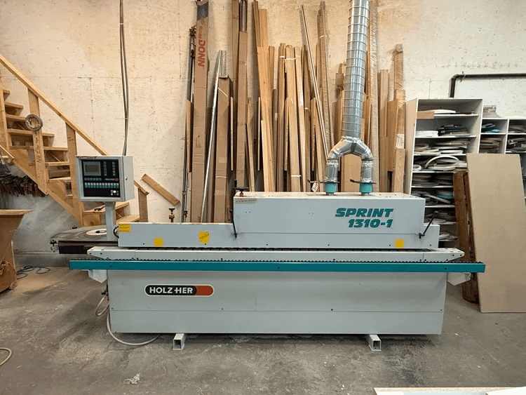 2003 HOLZ-HER SPRINT 1310 AUTOMATIC SINGLE-SIDED EDGE BENDER - WOODWORKING