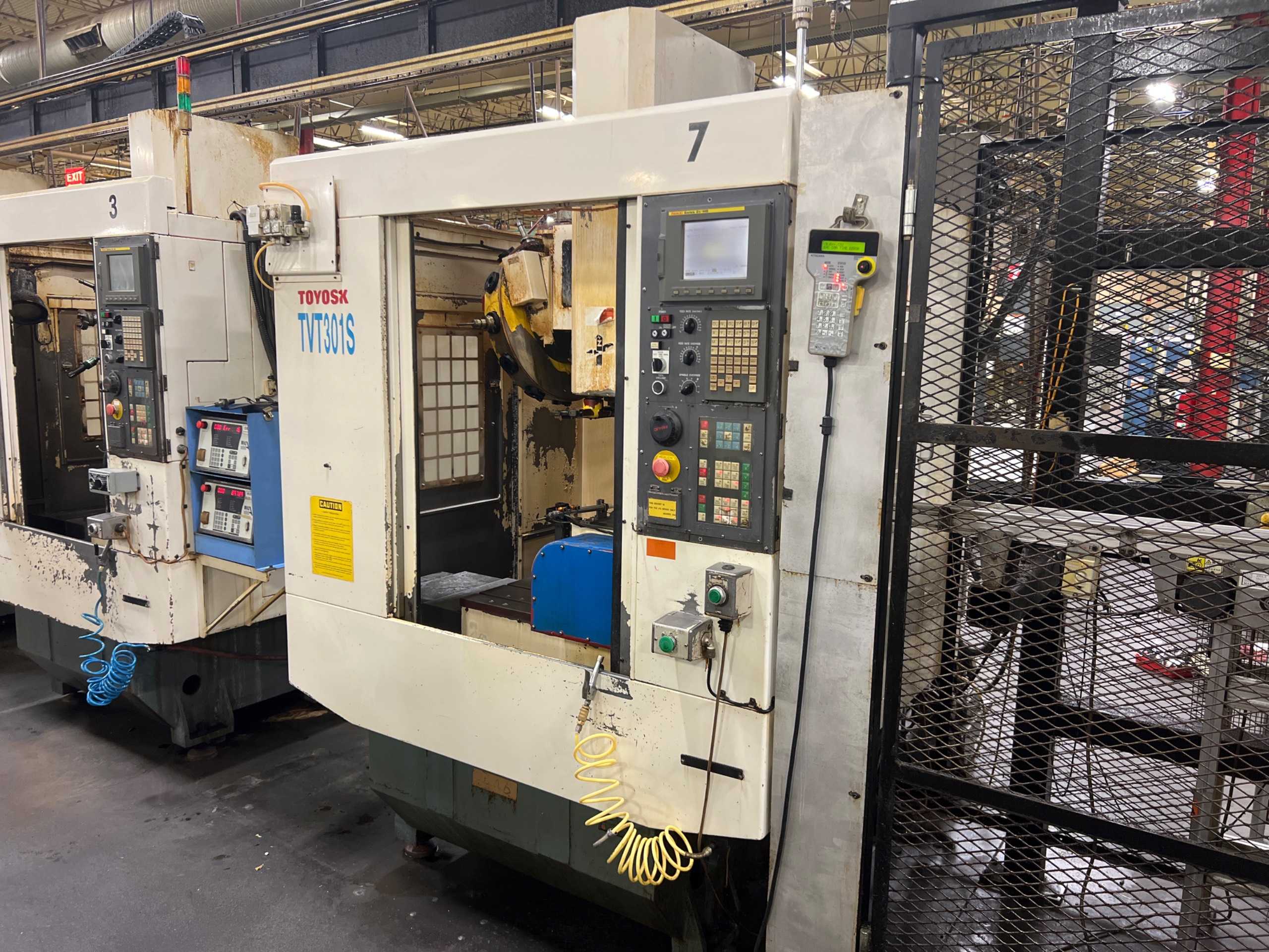 2003 TOYOSK TVT301S VERTICAL MACHINING CENTER - VERTICAL MACHINING CENTERS