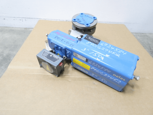 SKU 1031782 - METSO M2CA03APTA B1JU10/40L R300 PNEUMATIC STAINLESS CONTROL VALVE 3IN 150 - CONTROL VALVE