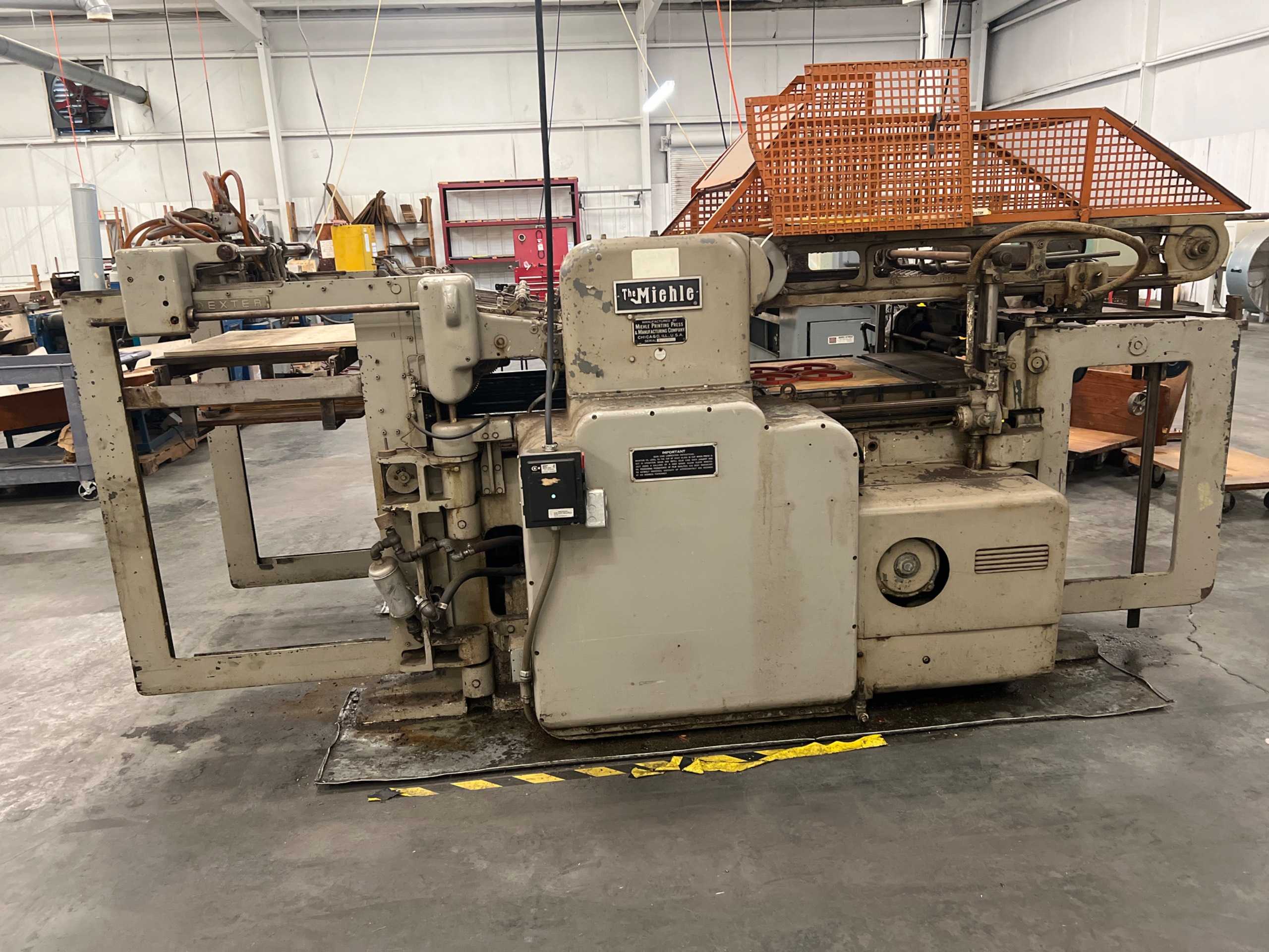 THE MIEHLE PRINTING PRESS - PRINTING