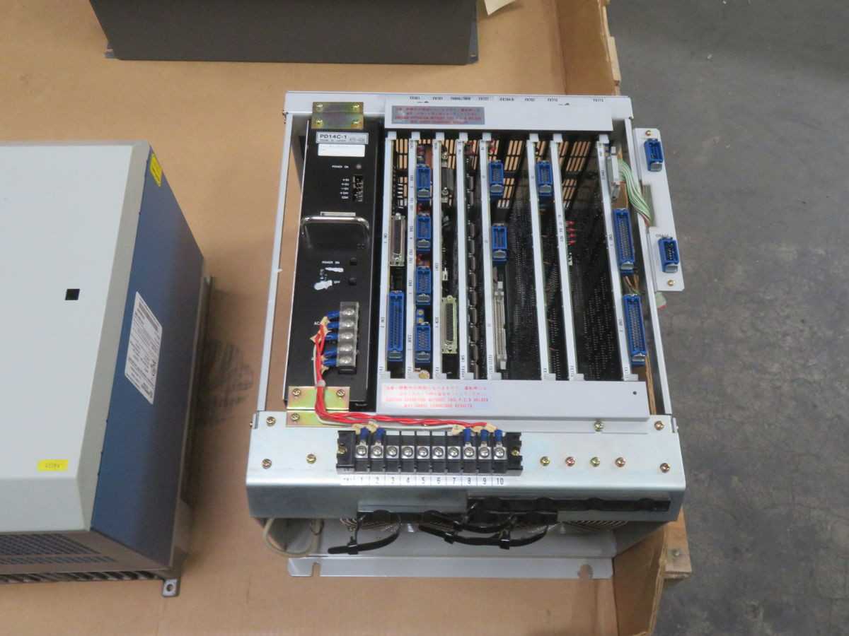 MITSUBISHI UF740B MELDAS-YQ8 CONTROLS FOR ROBOTS, NC UNIT, CPU MODULE, MULTI-AXIS SYNC CONTROL - CONTROL CABINETS