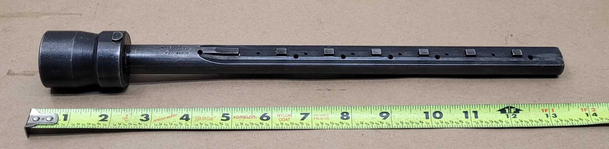 SUNNEN 3G-P20-843 UB HONING MANDREL, 0.838-0.875IN DIA, 13.5IN OAL, P20 STONE, 2.5IN AL - MACHINE TOOLING