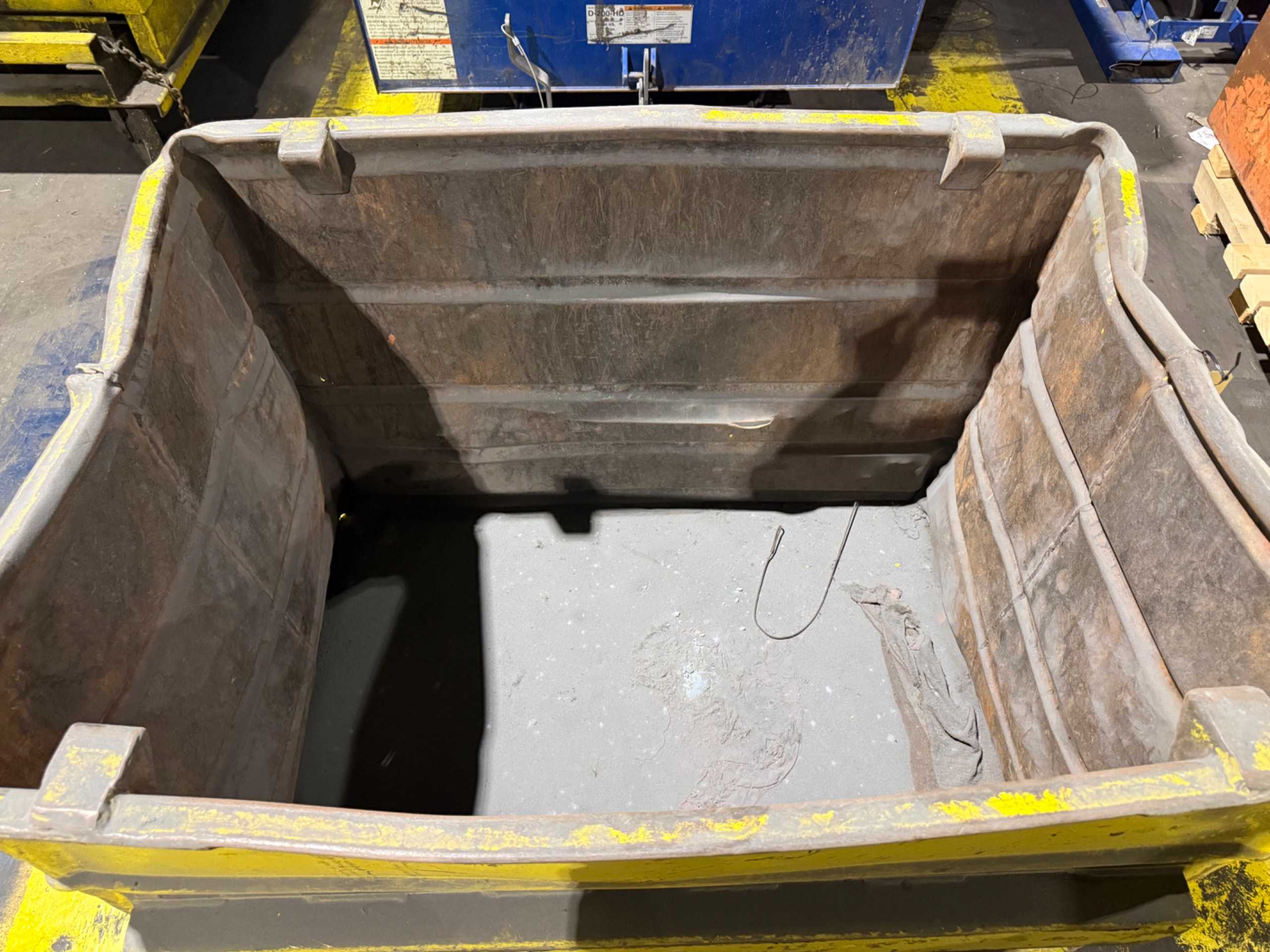 Metal Hopper Bin - WASTE BINS