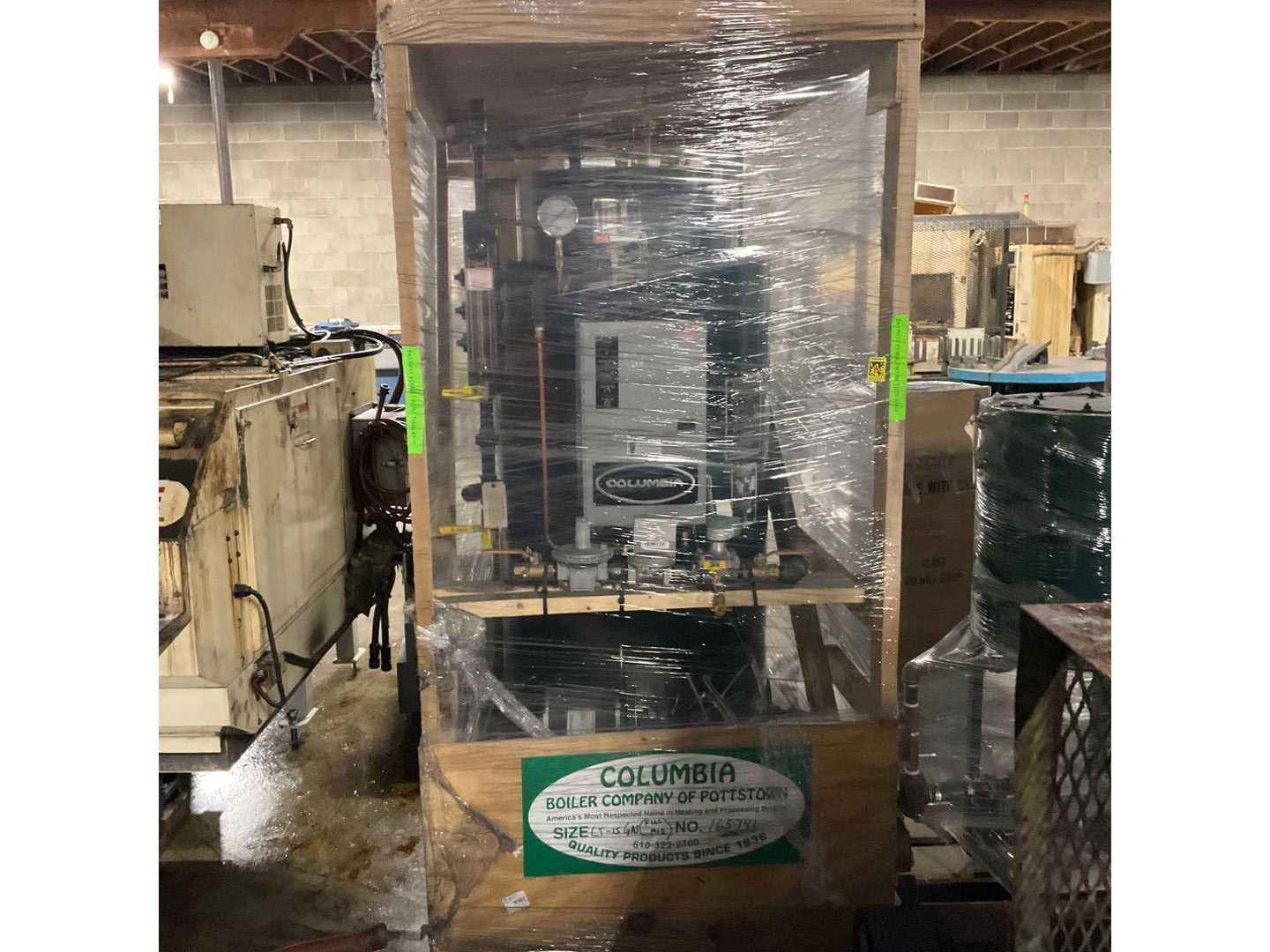 2021 COLUMBIA CT-15 BOILER - BOILERS