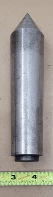 DEAD CENTER, 5MT, 8IN OAL, TAPERED SHANK/MORSE TAPER SIZE: 5 - MACHINE TOOLING