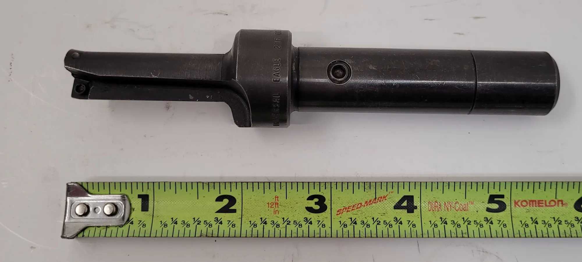 UNIVERSAL EAGLE 216 00 625 INDEXABLE INSERT DRILL, 0.625" DRILL SIDE DIAMETER - MACHINE TOOLING