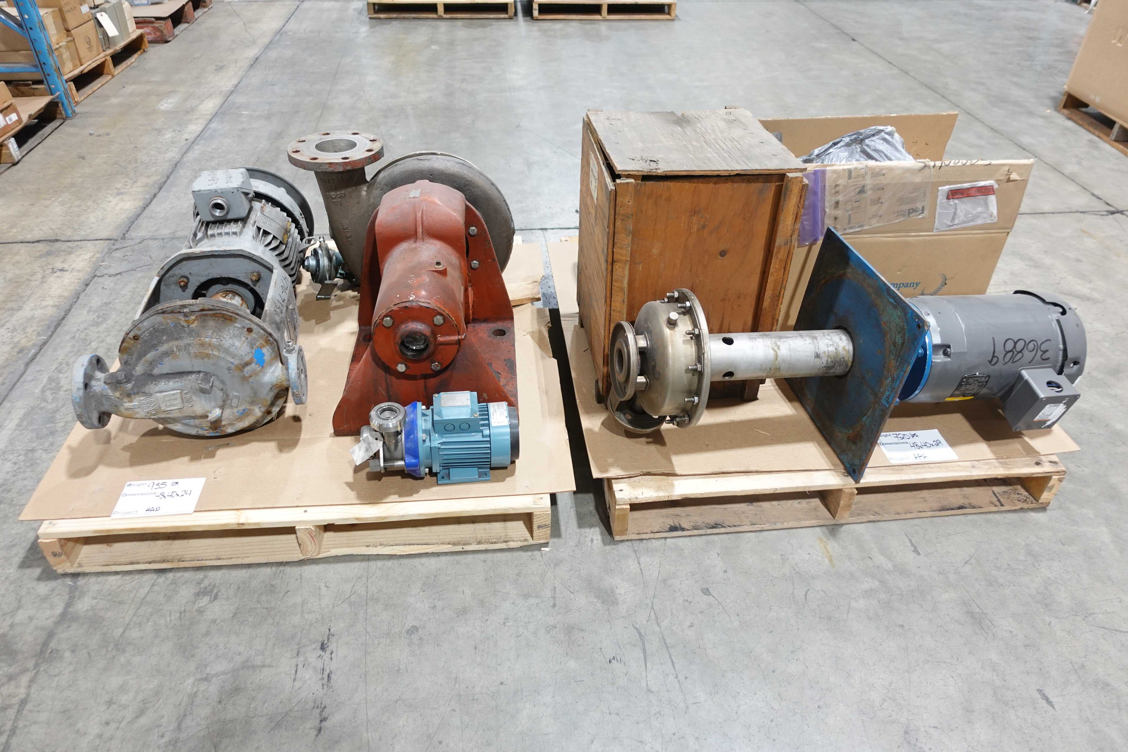 SKU 1729467 - 2 PALLETS OF ASSORTED CENTRIFUGAL PUMPS - CENTRIFUGAL PUMP