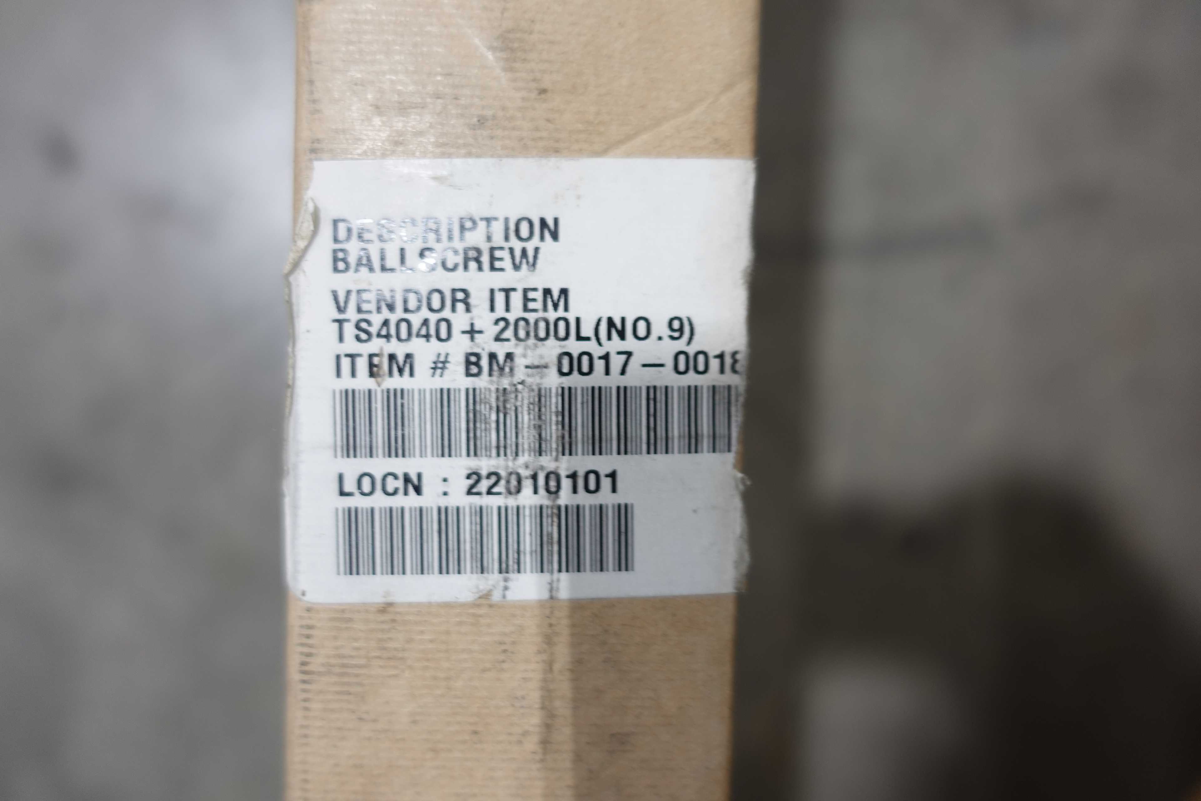 SKU 1739500 - PALLET OF ASSORTED LINEAR RAILS, GUIDES, BEARINGS AND BALLSCREW ASSEMBLIES - BEARINGS