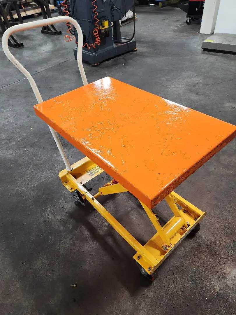 VESTIL SCSC-400-2032 MOBILE SCISSOR LIFT TABLE, 400 LBS CAPACITY, 20" X 32" TABLE - WORK TABLES