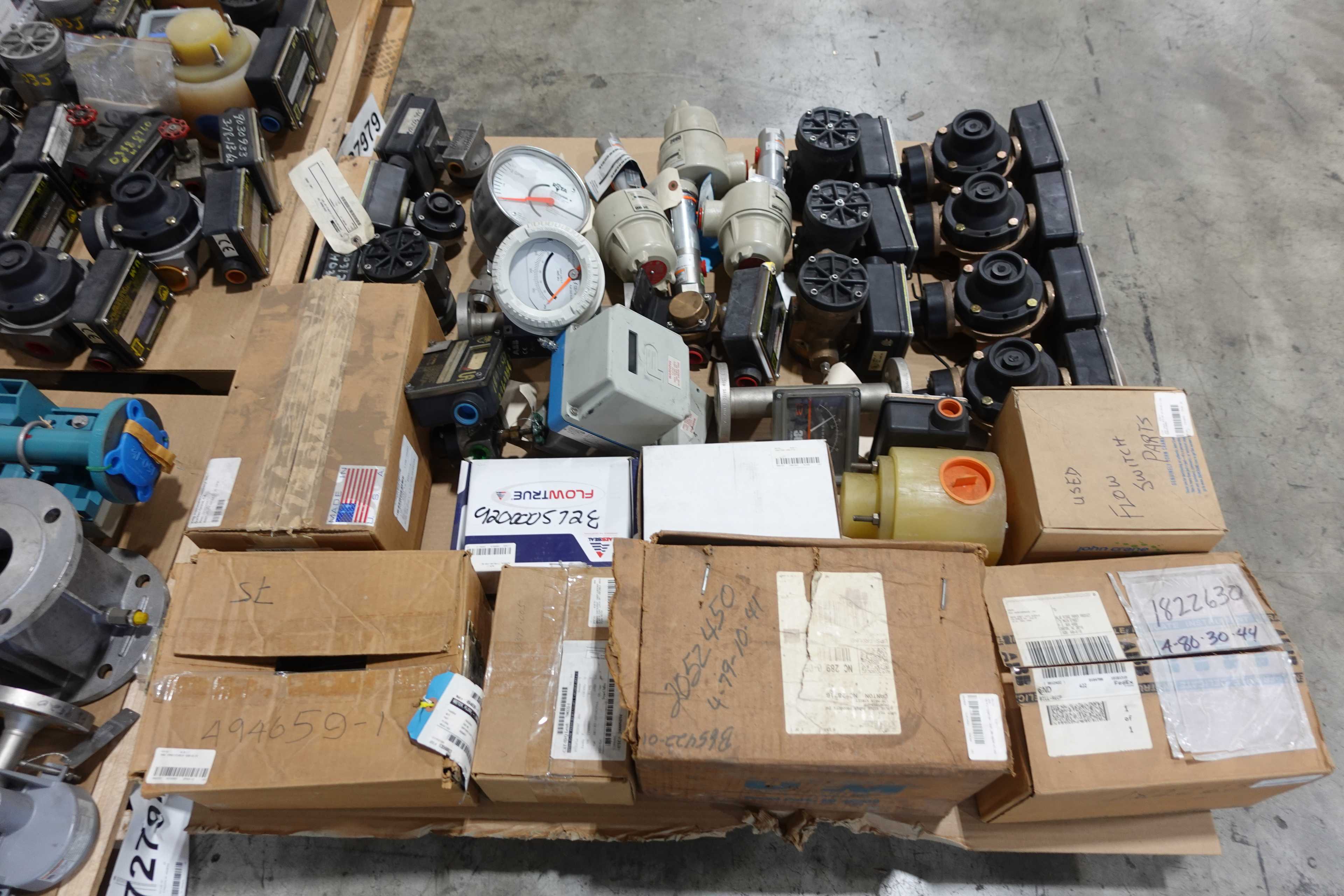 SKU 1727979 - 3 PALLETS OF ASSORTED FLOW METERS - FLOW METER