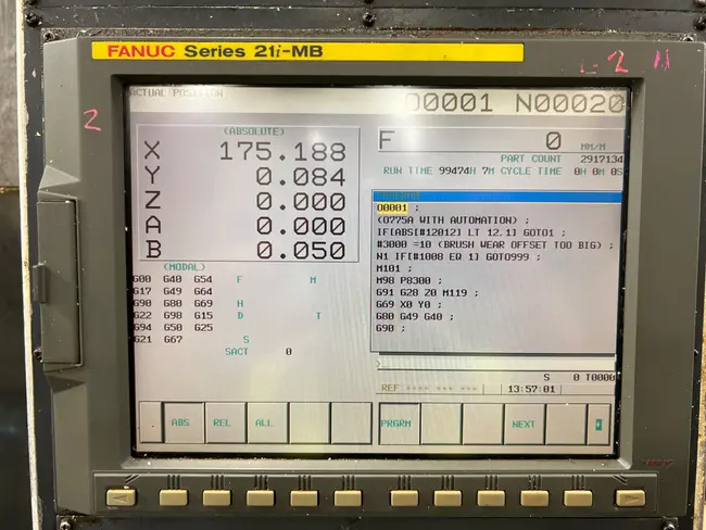 2004 MECTRON MTV-T351A 5 AXIS VERTICAL MACHINING CENTER - undefined