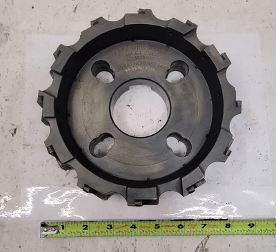 INGERSOLL CUTTING TOOLS MAX-I-CUT 8" INDEXING FACE MILL (6G3K08R01) TAKES 12 INSERTS - MACHINE TOOLING