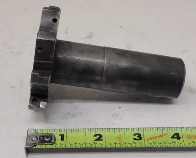 SECO INDEXABLE SLOT MILLING CUTTER, 3" DIA, 1/2" THICK, 1.25" SHANK, 8 INSERTS - MACHINE TOOLING