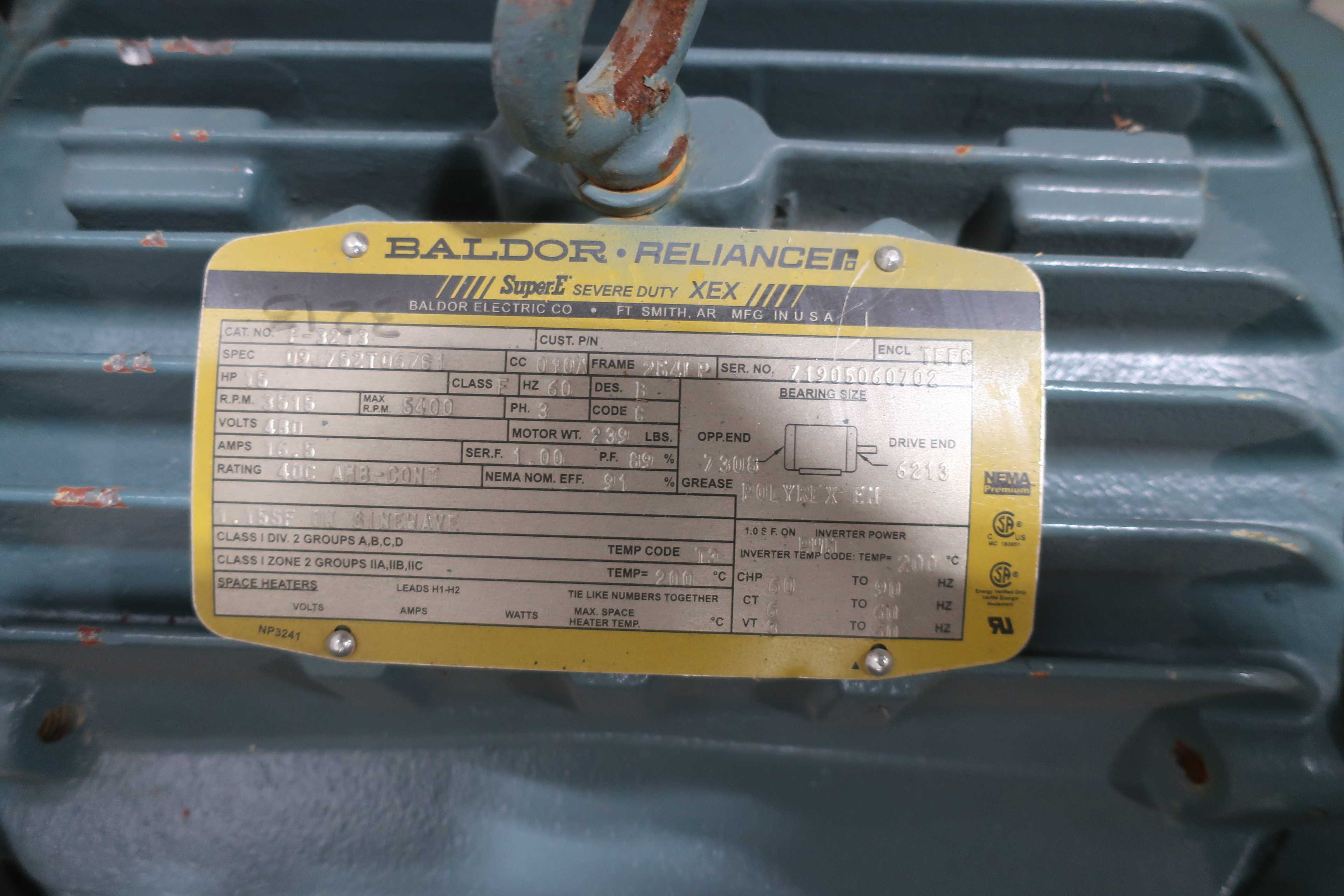 SKU 1733465 - 4 PALLETS OF ASSORTED AC MOTORS - AC MOTOR