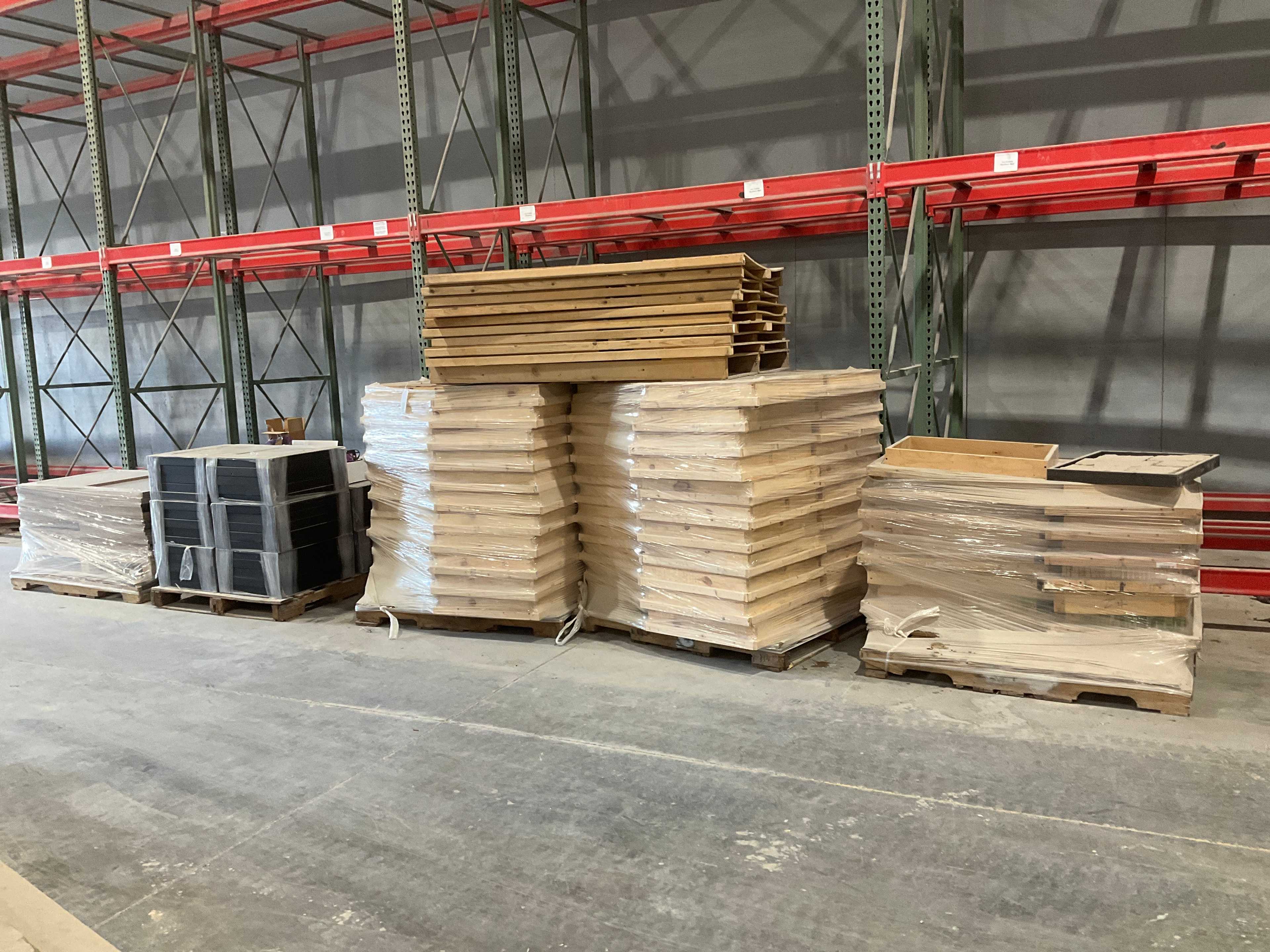 BULK QTY OF WOODEN BOXES - STORAGE & HANDLING EQUIPMENT