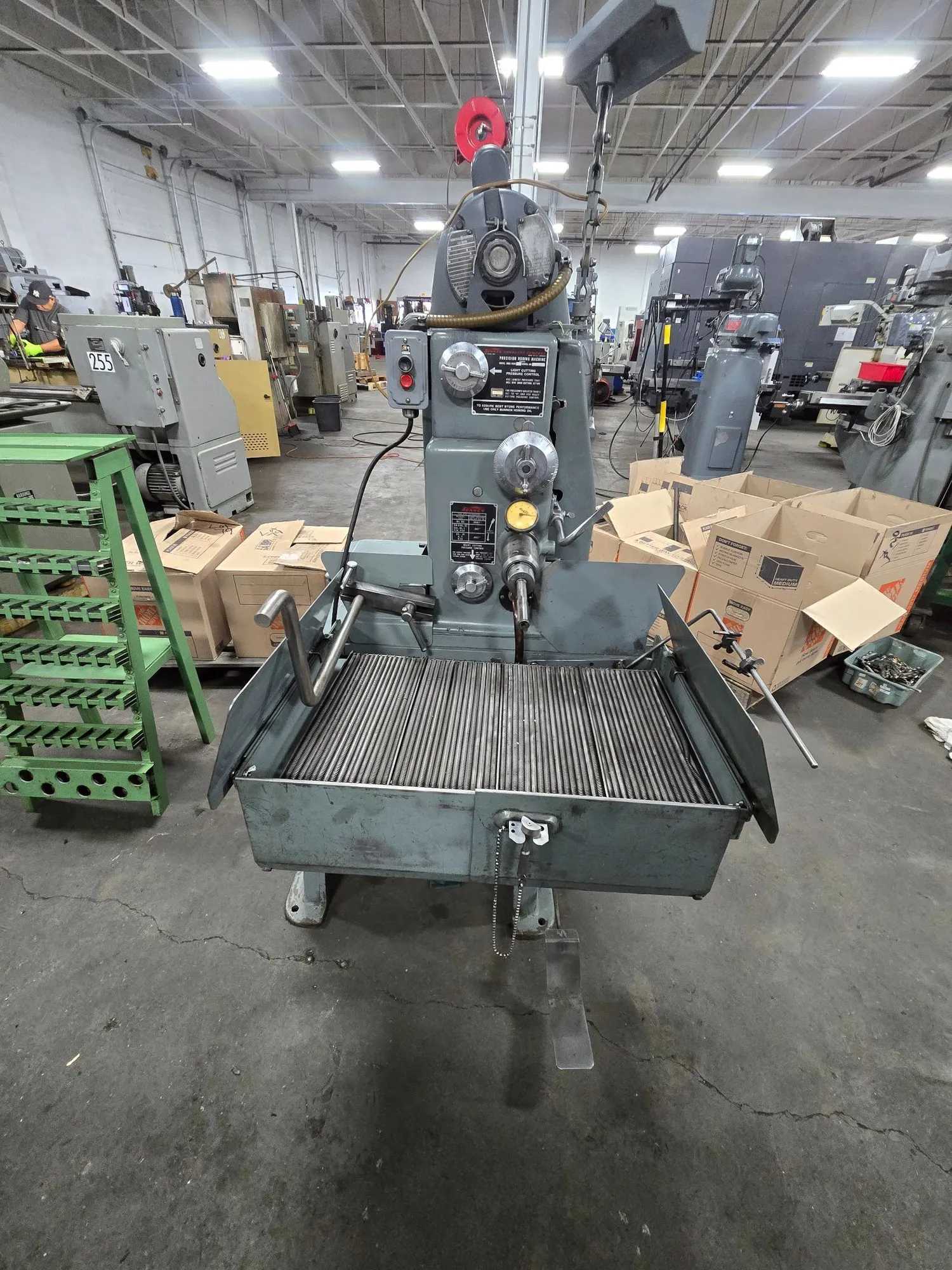 SUNNEN MBB-1600 HONING MACHINE, .060" TO 6-1/2" ID CAPACITY, 1/2 HP, 110V, WITH TOOLING - HONING MACHINES