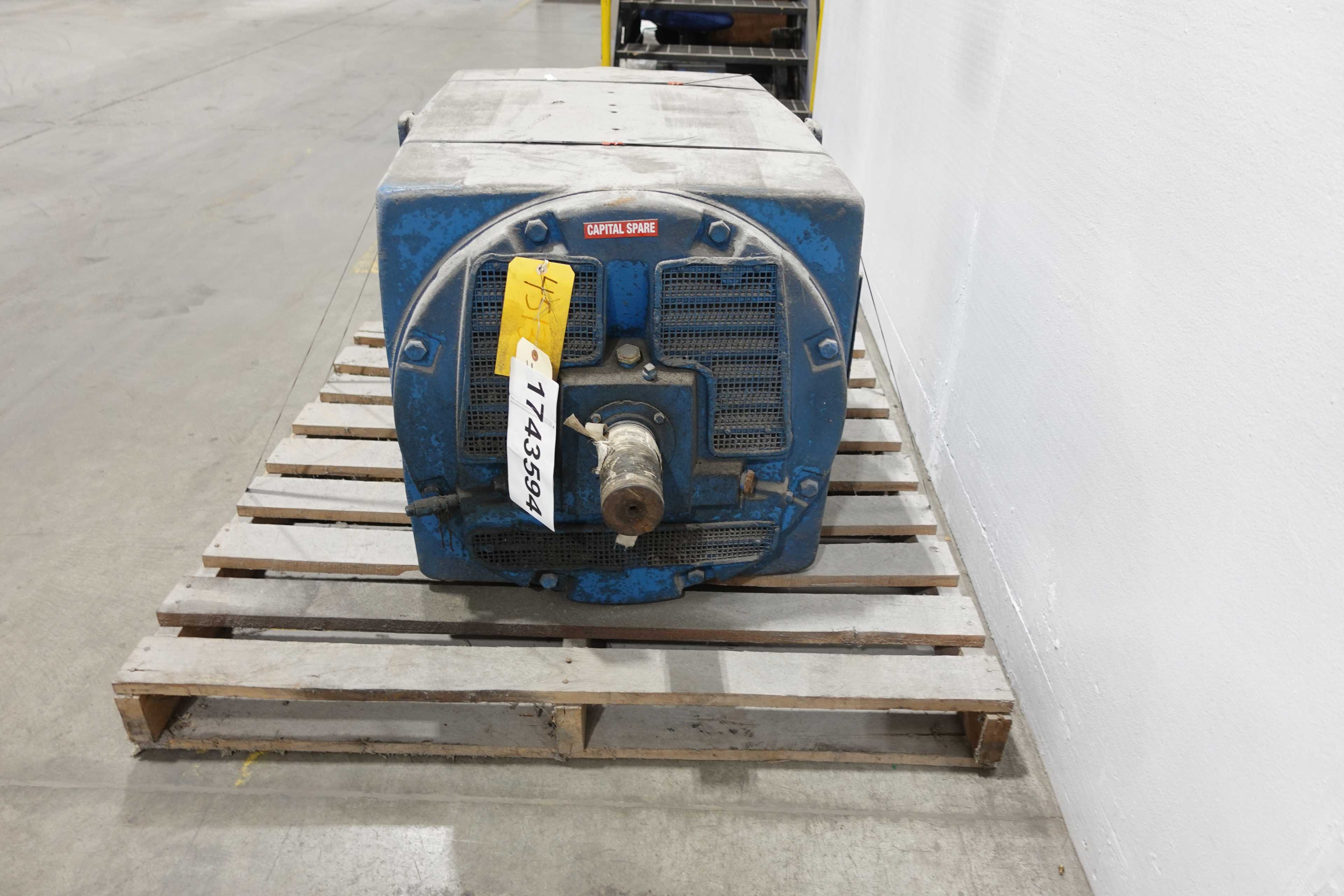 SKU 1743594 - GE CUSTOM 8000 5K818842C36 INDUCTION MOTOR, 400 HP, 3 PH, 1775 RPM, 2300V, FR. 8188S - AC MOTOR