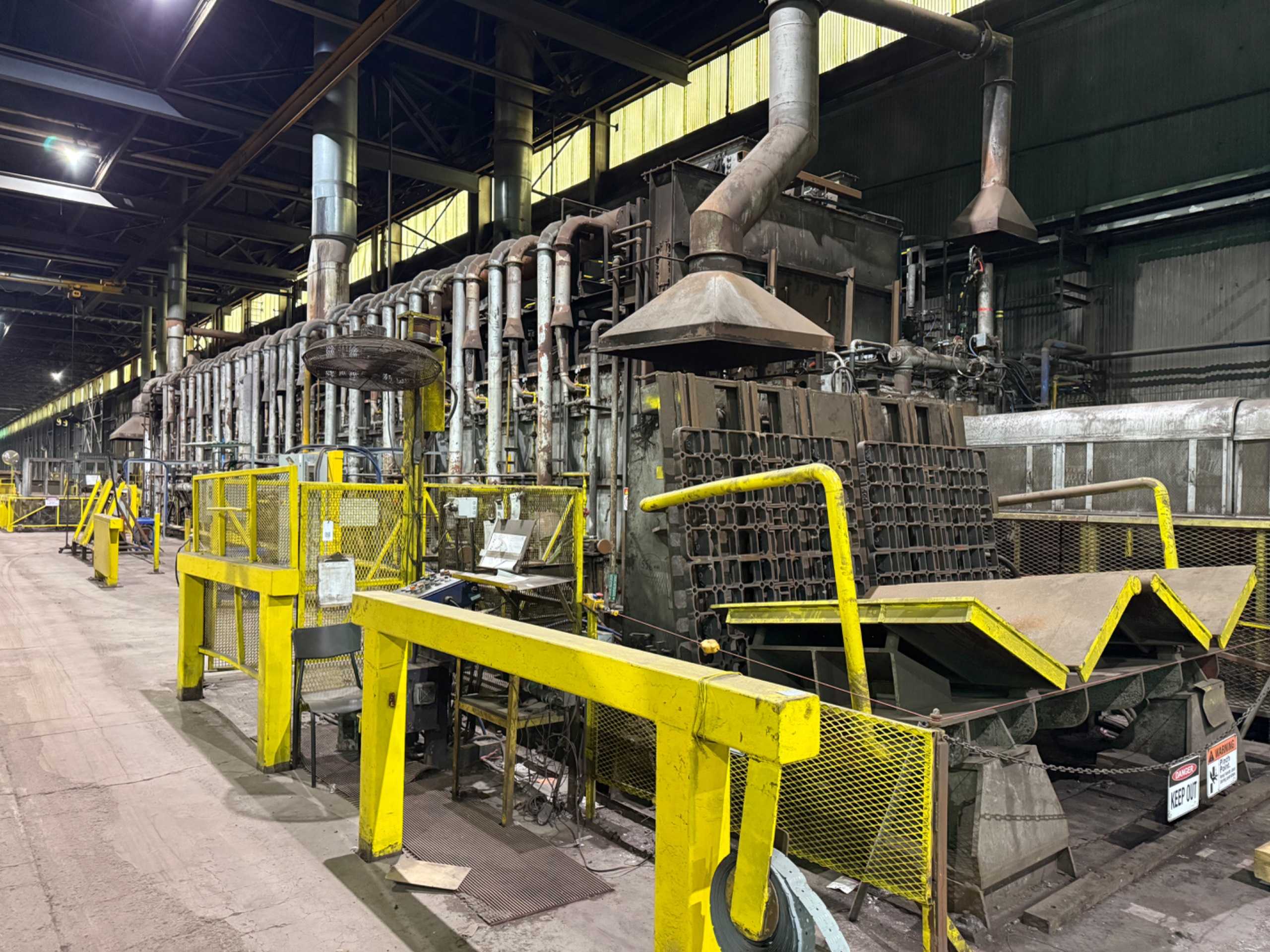 Surface Combustion Radiant Tube Coil Annealing Furnace, 23M Btu/H, Natural Gas, 575V, 100kVA - ANNEALING FURNACE