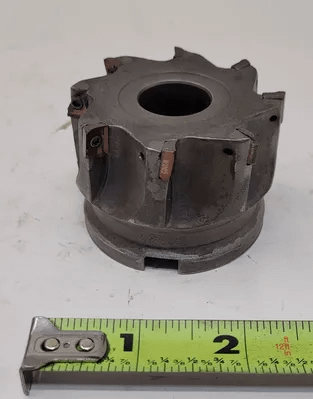WALTER 6034-03245 FACE MILL 2 1/2" 8 FLUTE CARBIDE INDEXABLE INSERT - MACHINE TOOLING