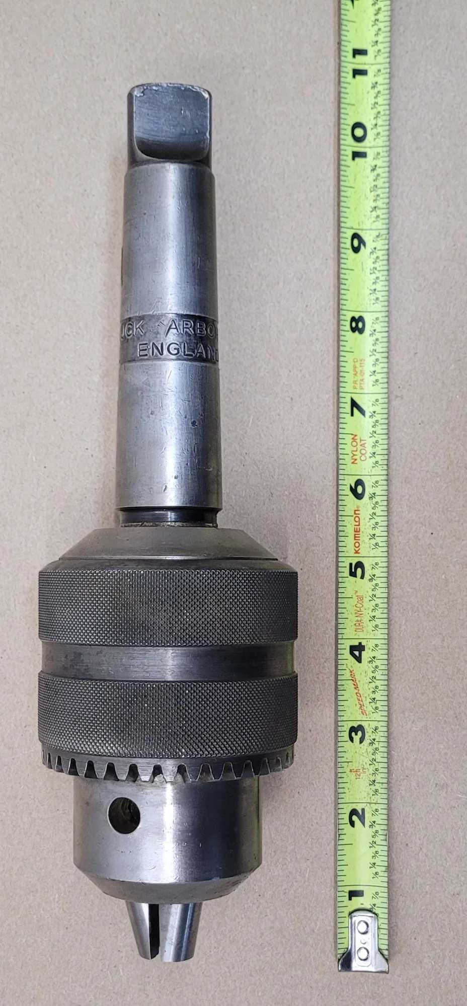 ROHM 215002 T&A KEYED BB DRILL CHUCK 4JT/4MT 3/16-3/4IN CAPACITY - MACHINE TOOLING