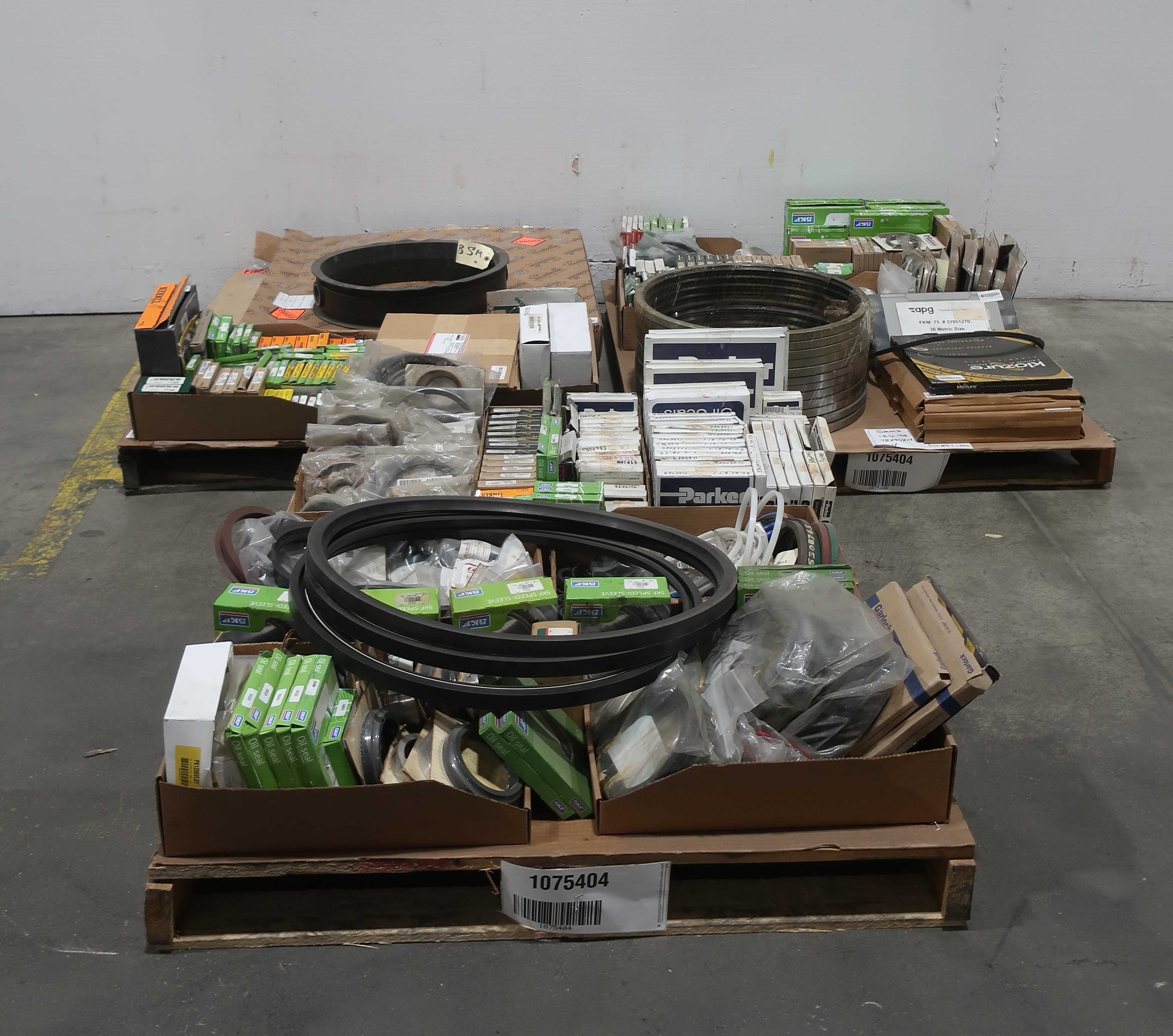 3 PALLETS OF ASSORTED SEALS - OIL SEAL