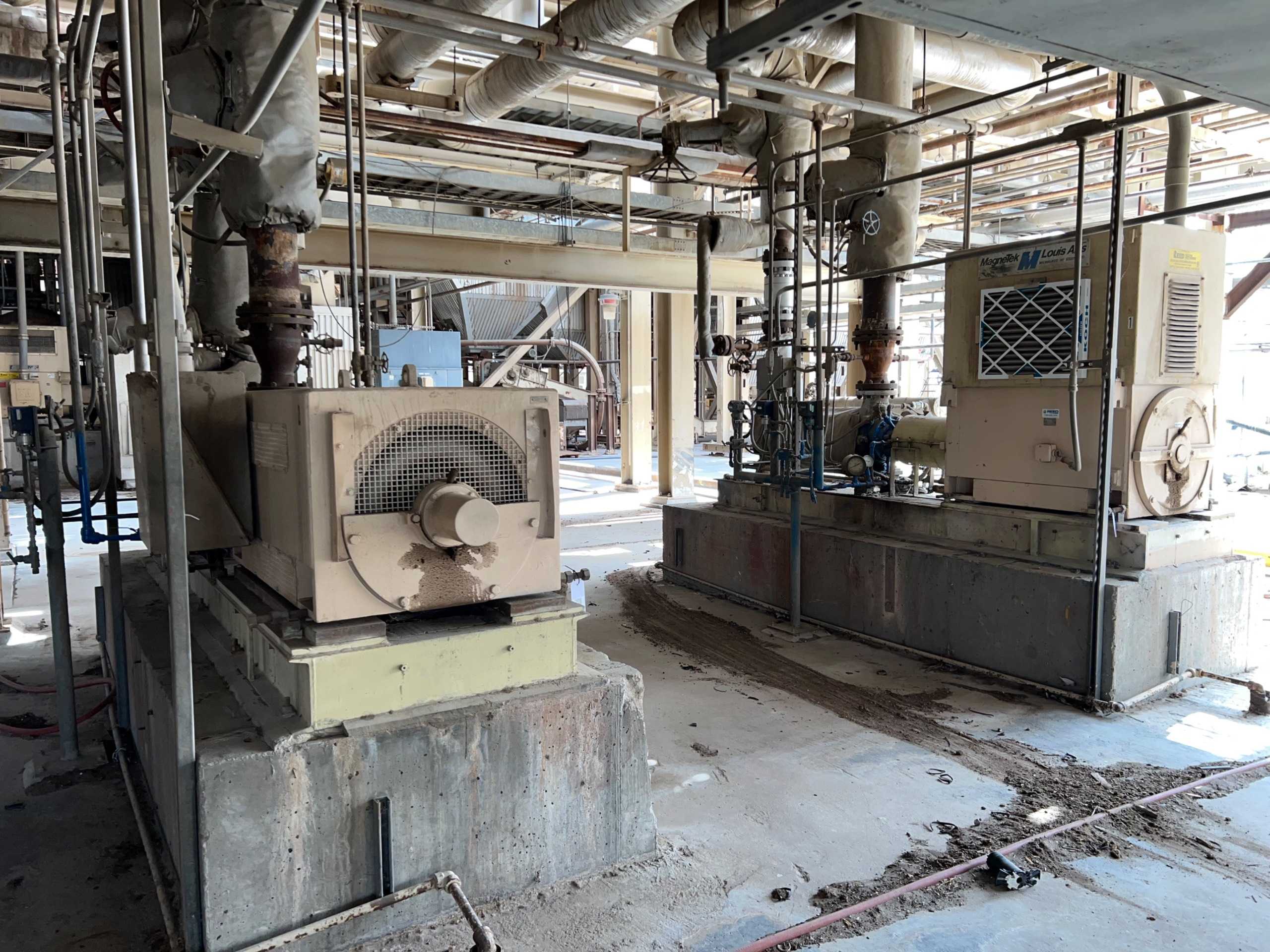 QTY 2: BOILER FEED PUMP & MOTOR ASSEMBLY - PUMP & MOTOR ASSEMBLY