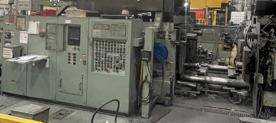 2005 TOSHIBA DC800J-MS HIGH PRESSSURE 800 TON DIE CASTING MACHINE - DIE CASTING MACHINES