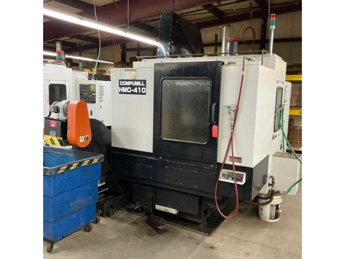 2002 COMPUMILL HMC-410 HORIZONTAL MACHINING CENTER (VIDEO AVAILABLE) - HORIZONTAL MACHINING CENTERS