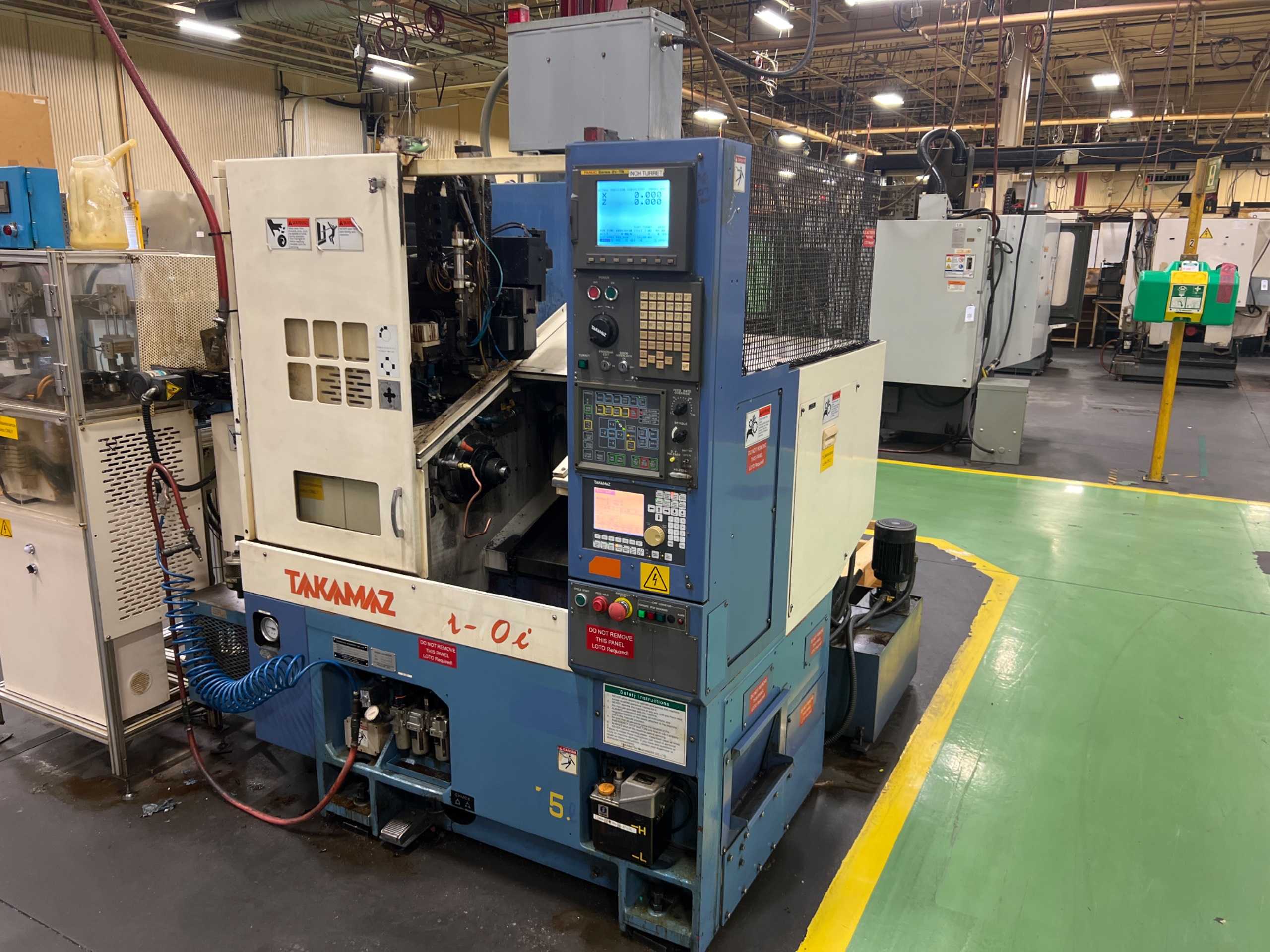 2003 TAKAMATSU X-10I CNC LATHE 2003 TAKAMATSU X-10I CNC LATHE
