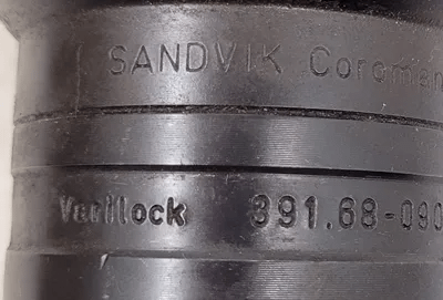 SANDVIK COROMANT VARILOCK 391.68-090 63 130 TRUBORE TWIN BORING TOOL W/ CAT 50 HOLDER - MACHINE TOOLING