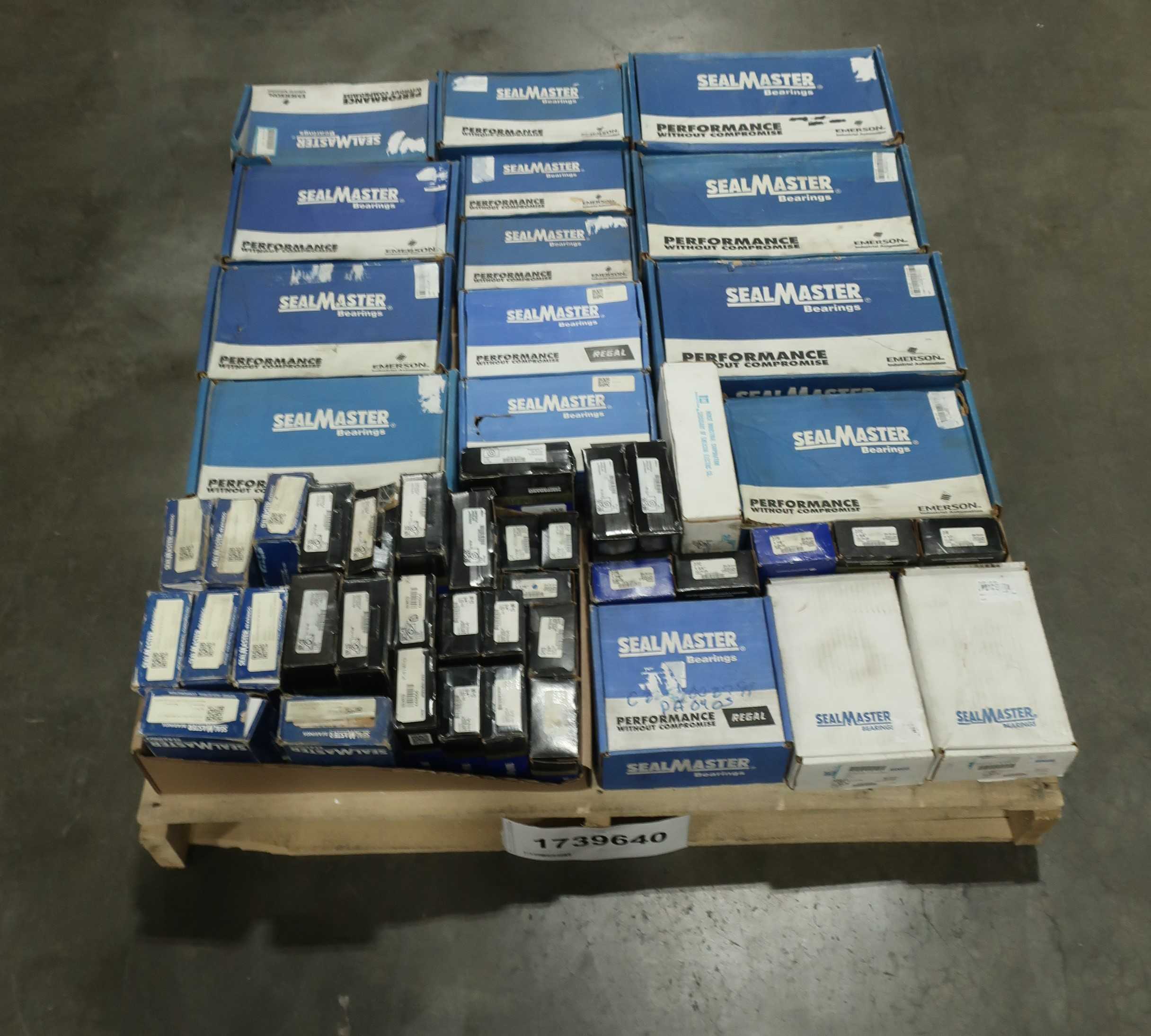 SKU 1739640 - PALLET OF ASSORTED SEAL MASTERS - BEARINGS