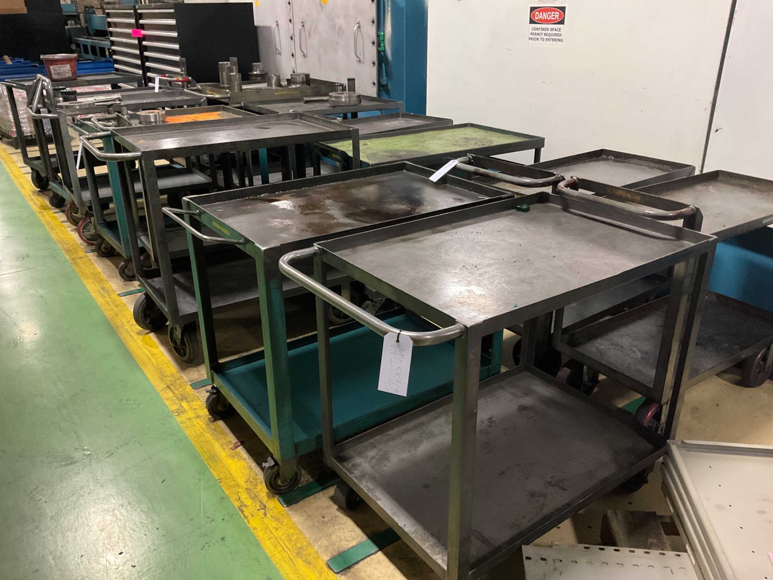 QTY 15: ROLLING CART - ROLLING CARTS