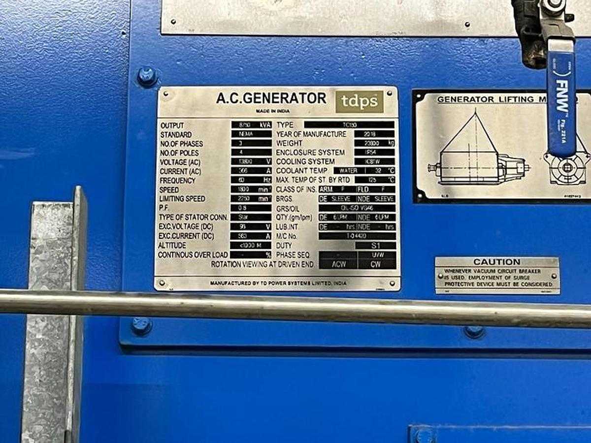 2018 HOWDEN TWIN-CA 56 STEAM TURBINE - STEAM TURBINES