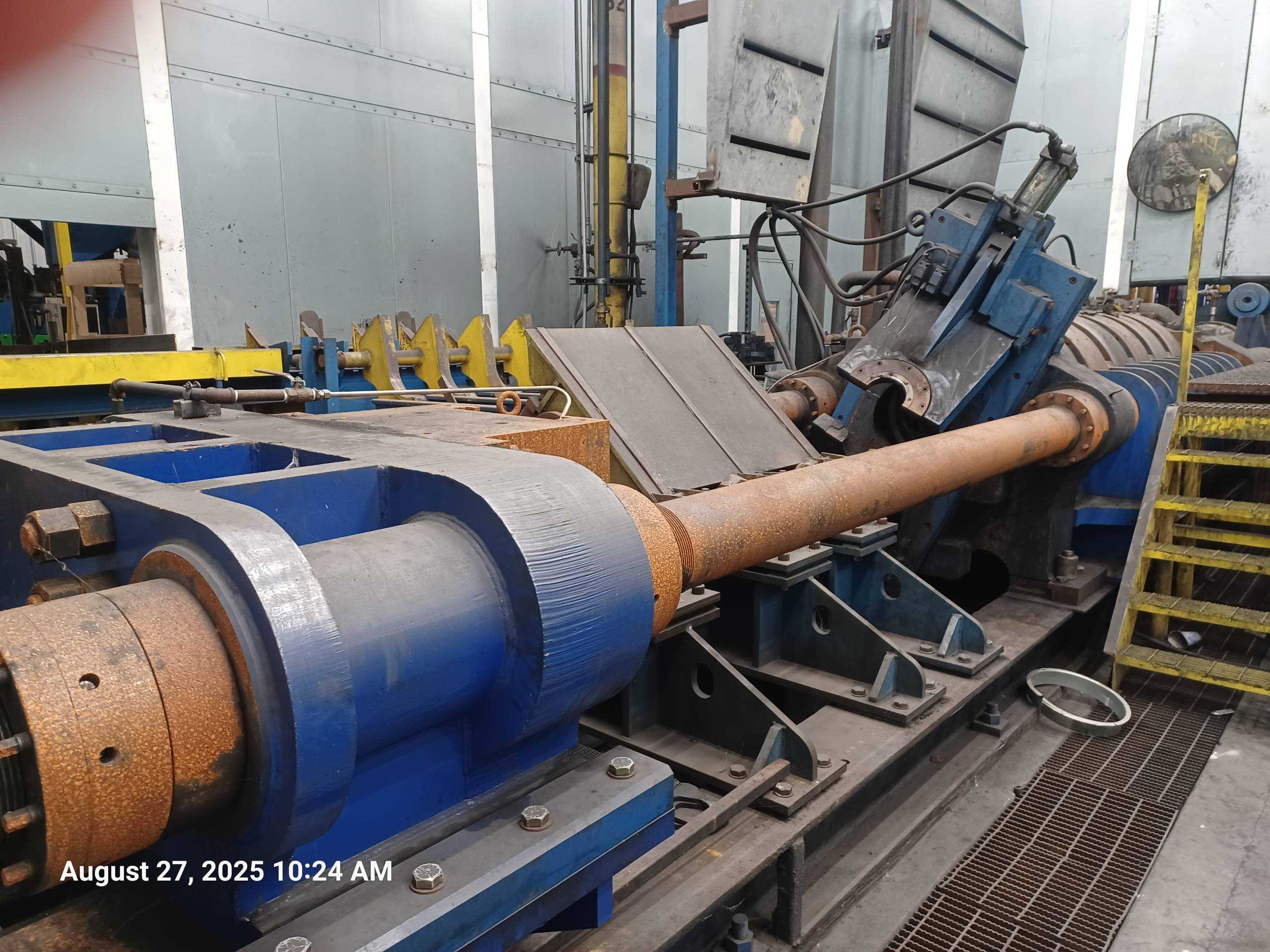 1979 BALDWIN-HAMILTON DRAWBENCH WITH 200 TON PUSH PRESS - WIRE DRAWING MACHINES