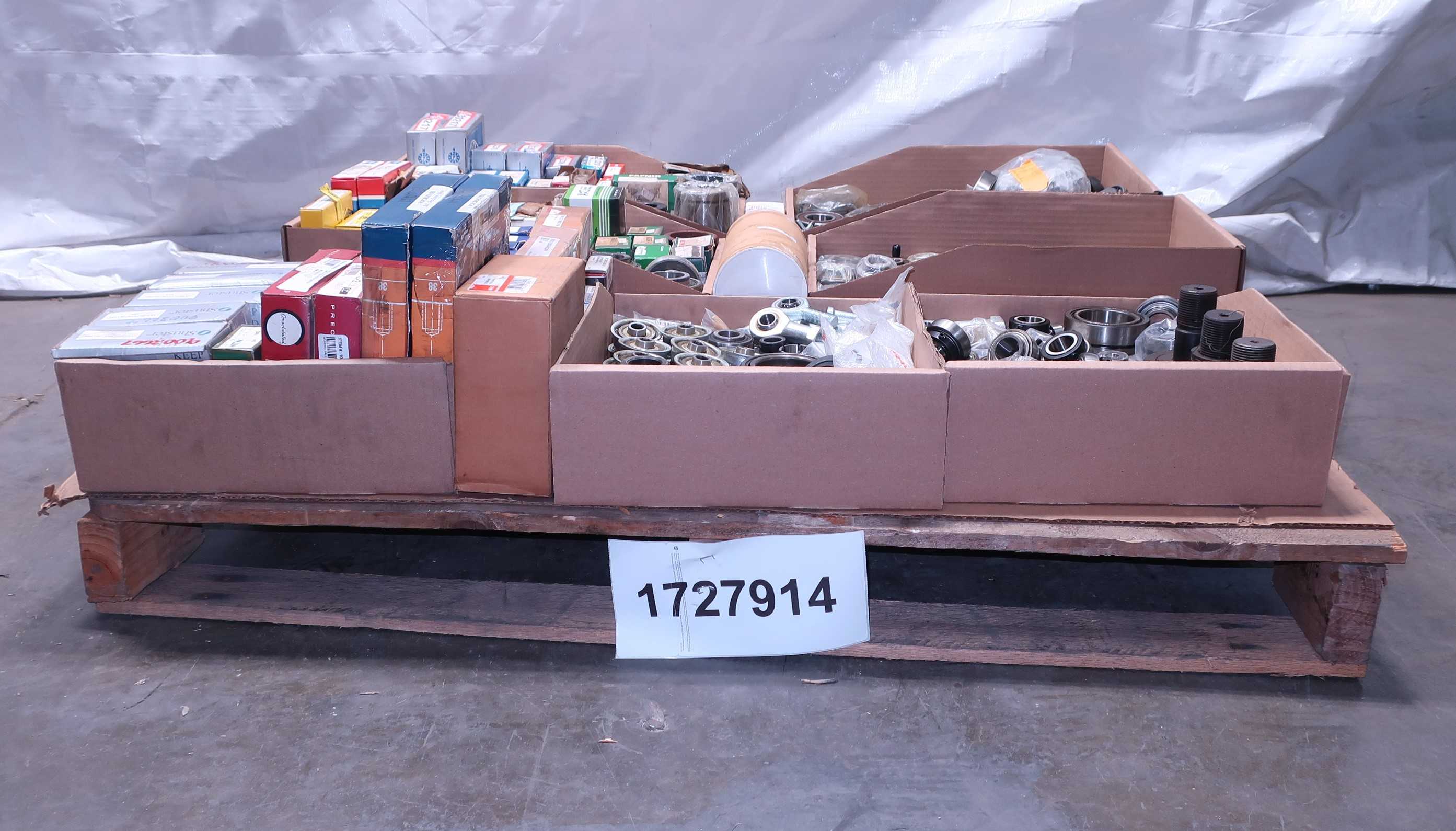 SKU 1727914 - PALLET OF ASSORTED BEARINGS - BEARINGS