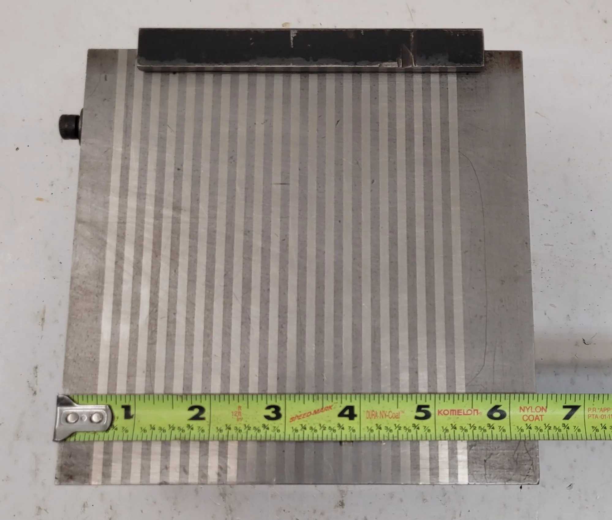 MAGNETOOL MSP-12-102-75 MAGNETIC SINE PLATE - MACHINE TOOLING