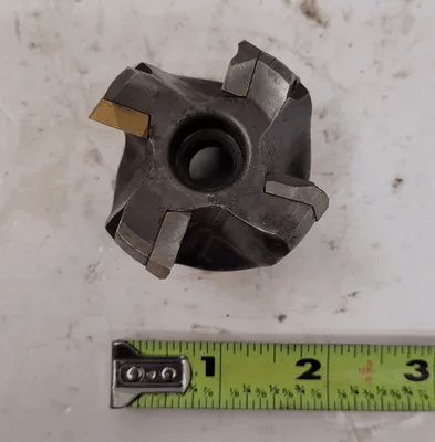 KENNAMETAL KSSISR197SD4315F3 SHELL MILL, 2" DIAMETER - MACHINE TOOLING