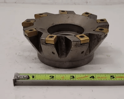 INGERSOLL CUTTING TOOLS CHA50158R01 5" FACE MILL W/ 9 INSERTS - MACHINE TOOLING