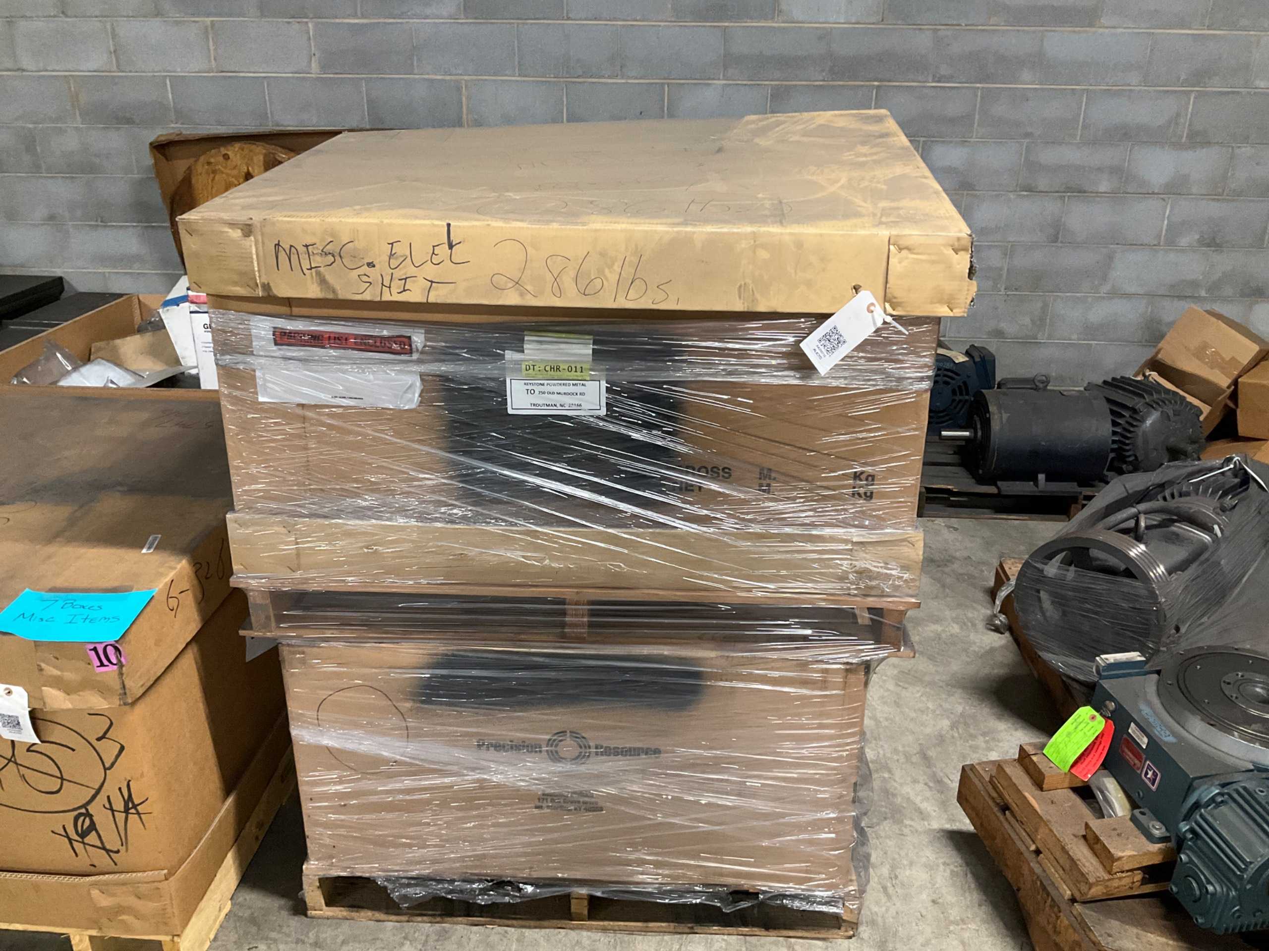 BULK QTY OF INDUSTRIAL PARTS