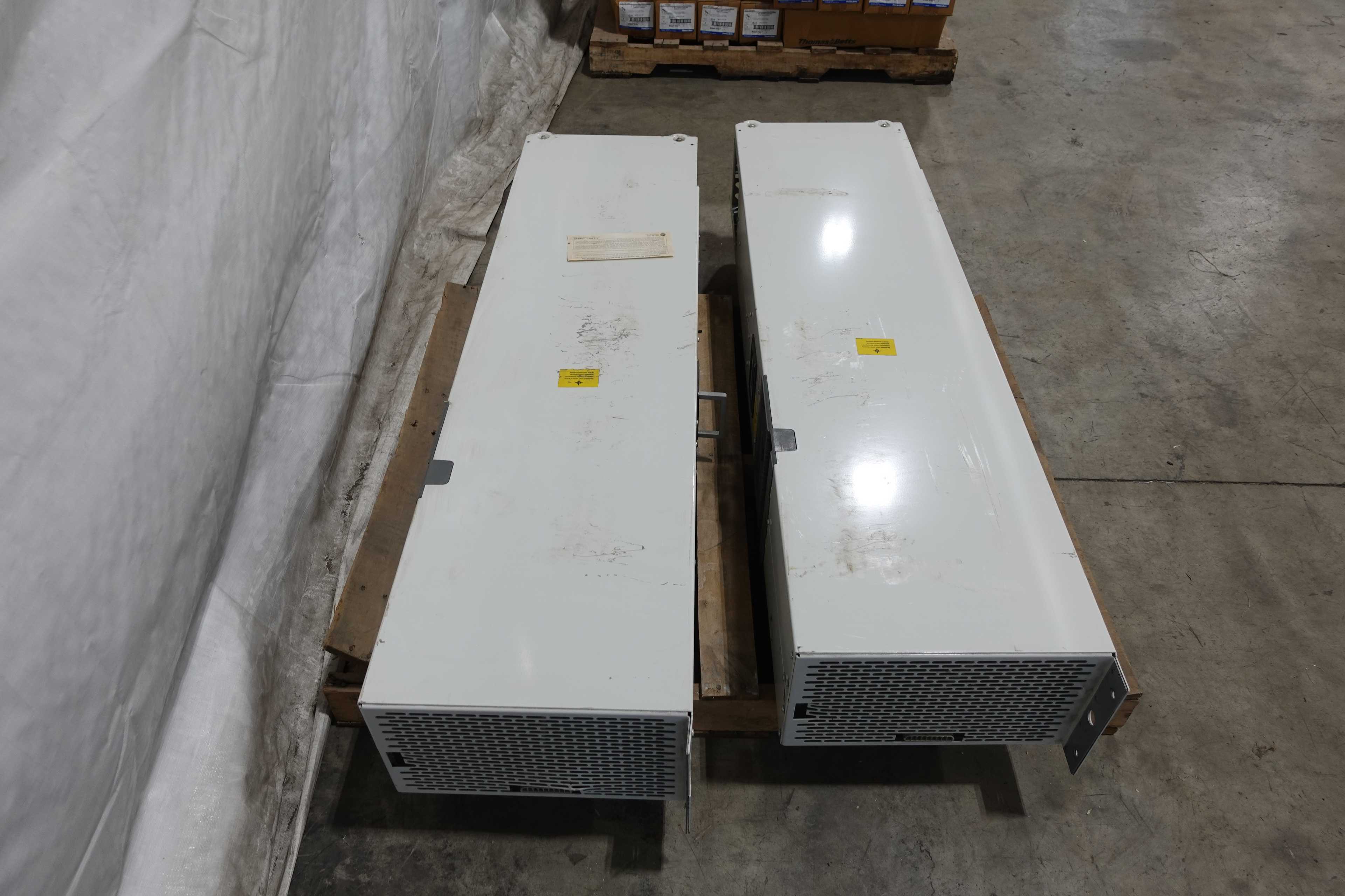 LOT OF 2 ABB ACS800-704-0640-7+F250+0F253 MULTIDRIVE RECTIFIER - AUTOMATION & CONTROLS