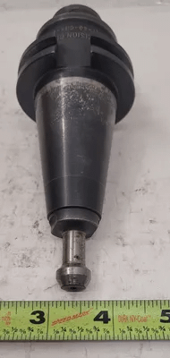 PRECISION COMPONENTS CAT-40-CHX-1.63 END MILL HOLDER (TAPER SIZE: CAT40) - MACHINE TOOLING