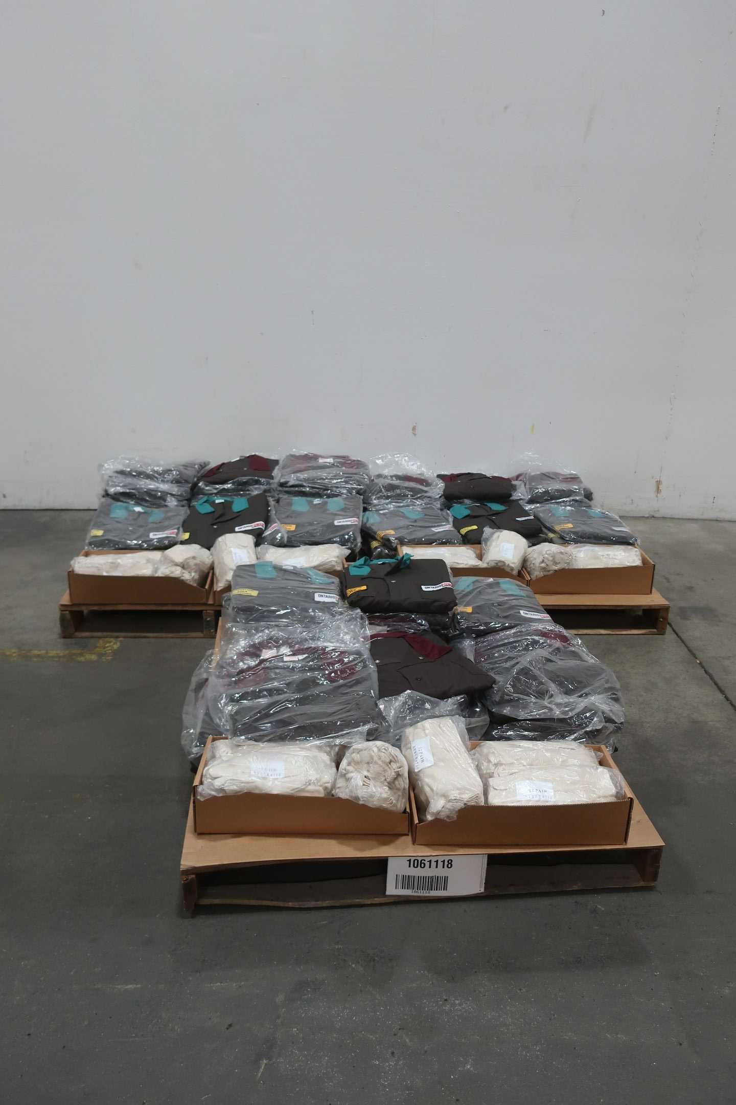 3 PALLETS OF ASSORTED PPE