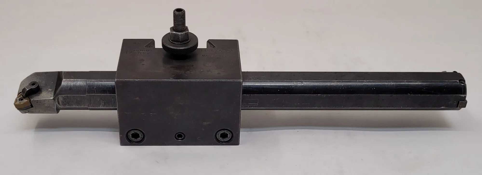 DORIAN TOOL D35CXA-41 BORING BAR HOLDER, 1.25" BORE, SECO S1-MWLNR-20-3 BAR, 14" SWING LATHES - MACHINING TOOLING & PARTS