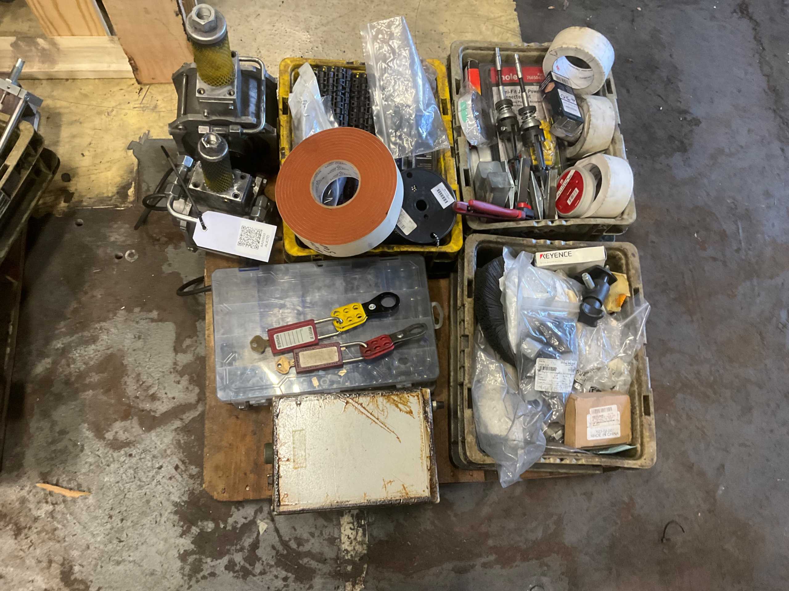 BULK QTY OF INDUSTRIAL PARTS - INDUSTRIAL PARTS