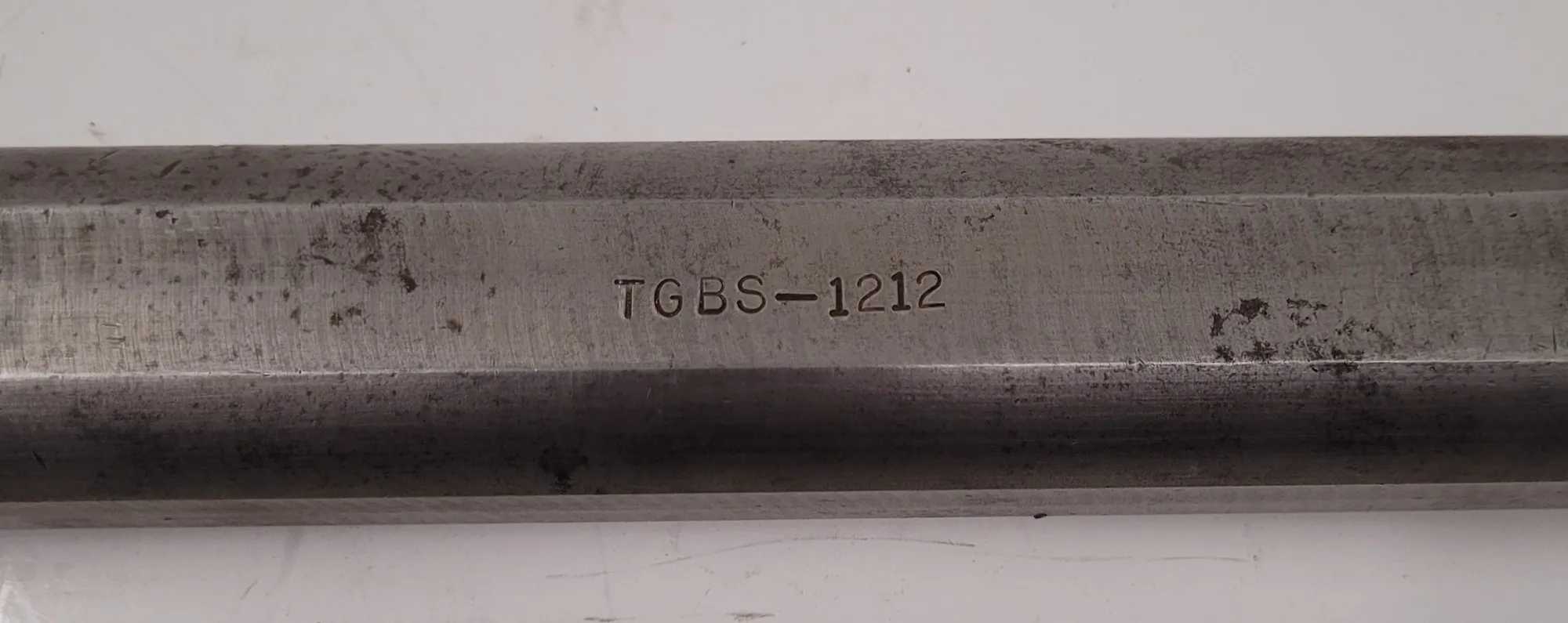 TG BORING SYSTEMS TGBS-1212 BORING BAR THREADING TOOL 1.5” SHANK DIAMETER 12” OAL - MACHINE TOOLING