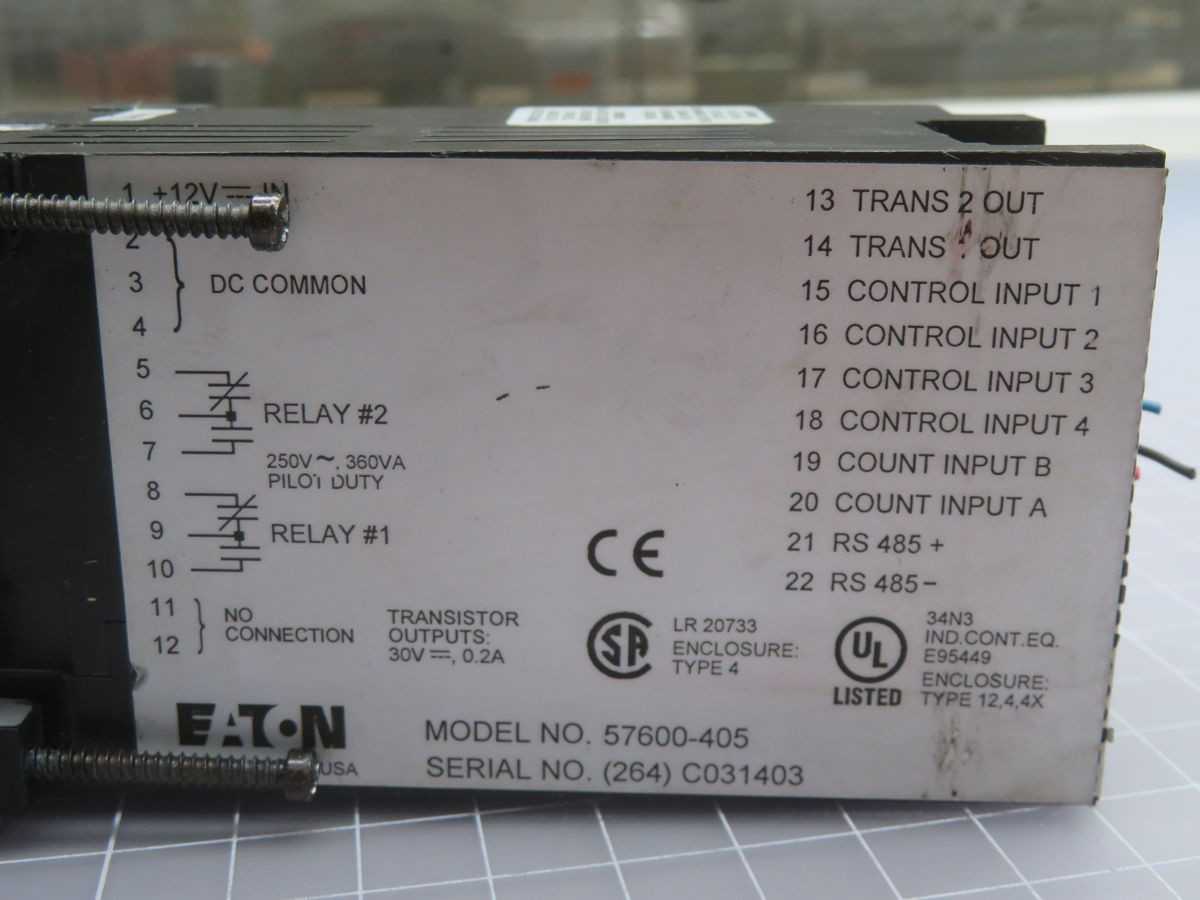 EATON 57600-405 COUNTER TOTALIZER T266063 - INDUSTRIAL PARTS