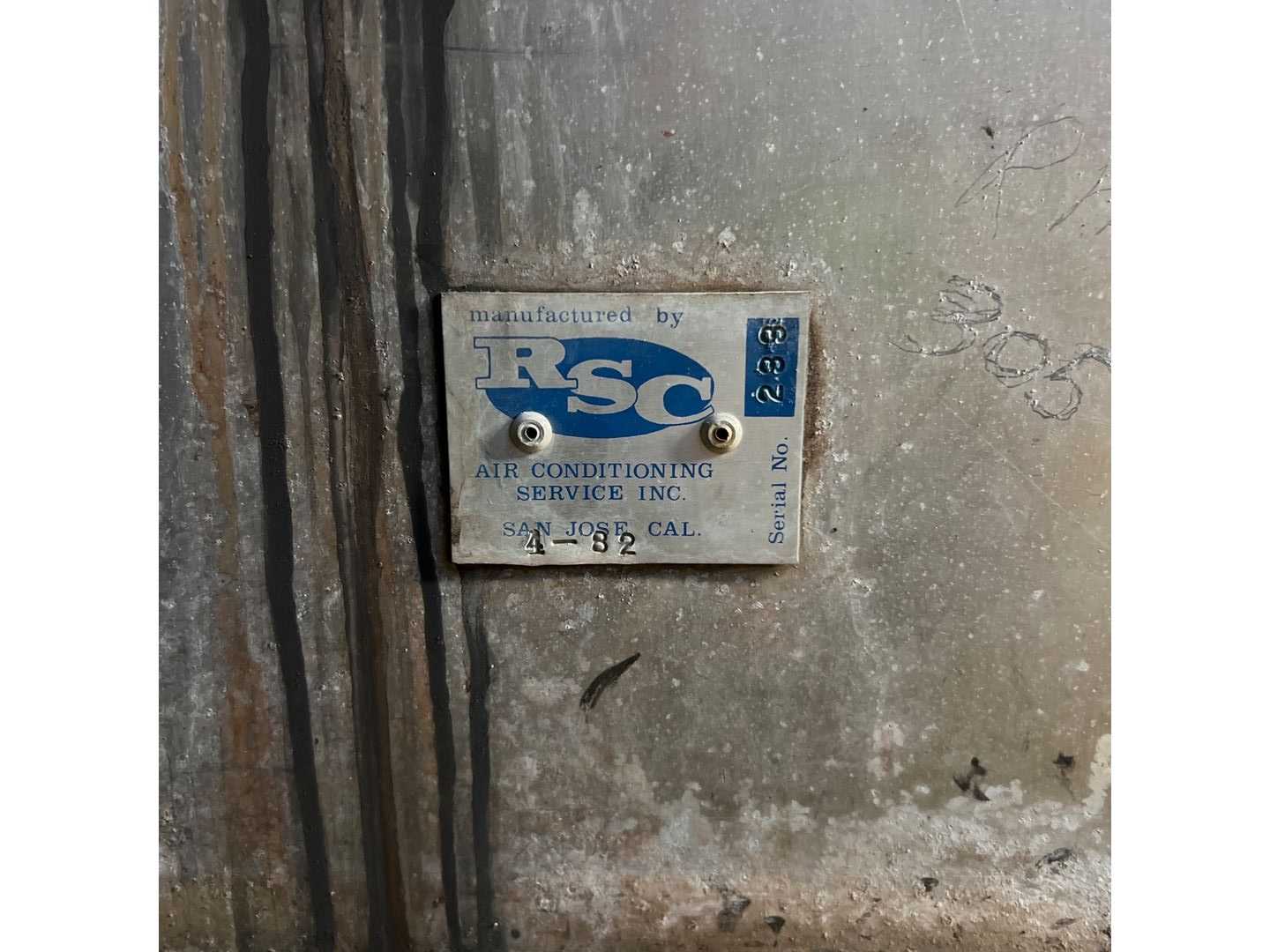 RSC AIR CONDITIONER - AIR CONDITIONER UNIT