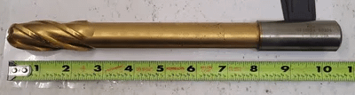 NIAGARA N80326 BALL NOSE JOBBER DRILL, 1" DIA, 4 FLUTE, 10.5" OAL, 1" HSS - MACHINE TOOLING
