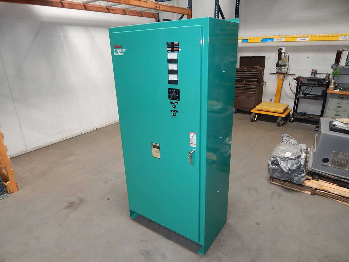 CUMMINS OTE-3372471 TRANSFER SWITCH, 1200 AMPS CURRENT, 480 VAC VOLTAGE, 3-PHASE - AUTOMATIC TRANSFER SWITCH